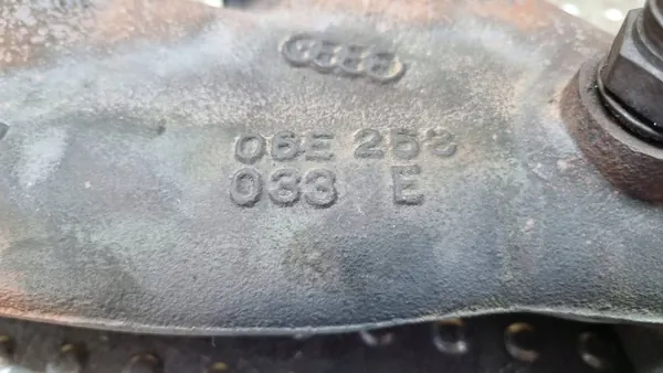 Colector de escape izquierdo OEM 06E253033E Audi A6 C6 image 5