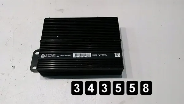 Amplificateur audio OEM AM-343558 pour Chrysler 300M image 2
