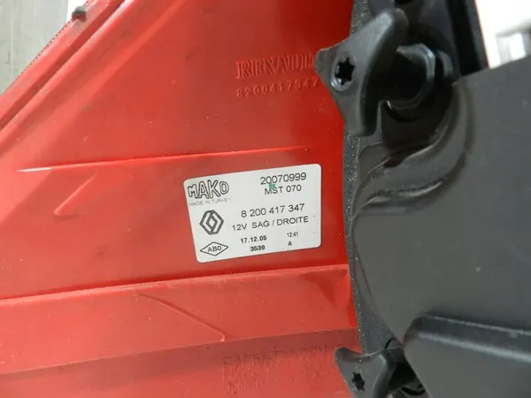 LÁMPARA TRASERA DERECHA RENAULT MEGANE II LIFT 06-08 8200417347 image 5