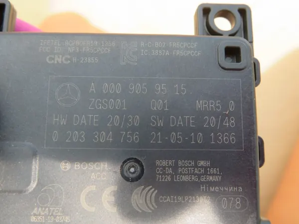 Radar Distronic Mercedes A0009059515 - OEM usado image 4