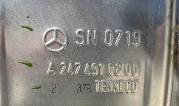 Kit Silenciador Escape OEM A2474911000 Mercedes GLB image 7