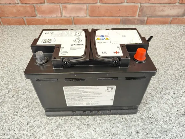 BMW OEM 9878490 AGM Batterie 12V 70Ah 720A image 2