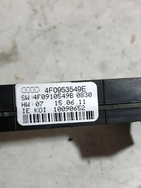Sensor de ángulo de dirección OEM 4F0953549E Audi Q7 image 3