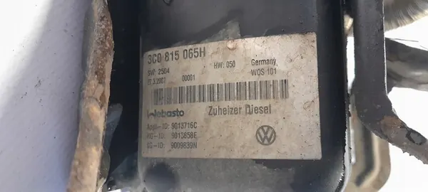 VW PASSAT B6 WEBASTO HEATER DIESEL 3C0815065H image 4