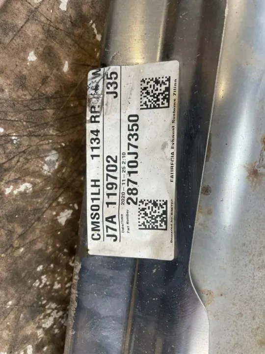 OEM 28710J7350 Pakoputken Vaimennin Kia Ceed III 1.5 T-GDI image 10