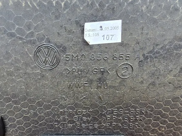 Kofferraumteppich VW Golf V Plus OEM 5M0858855A image 4