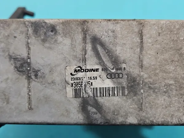 INTERCOOLER AUDI A4 B6 1.9 TDI 8E0145805S image 4