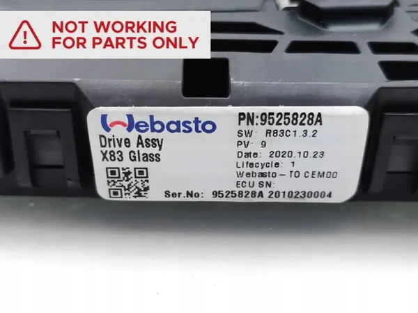 Motor de techo solar OEM 9525828A para DS 9 2021-2024 image 7