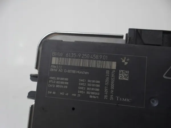 Module d'éclairage BMW FRMIII OEM 9250458 - Occasion image 3