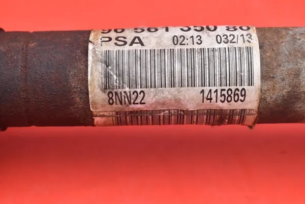 Arbre de transmission avant droit Citroen C3 Picasso 9656135080 image 7