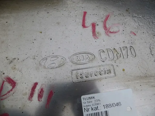Suzuki OE OEM 188/046 Gebrauchter Endschalldämpfer Kia Ceed III image 6