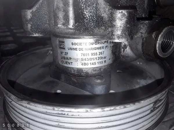 Bomba de direção Audi A6 C5 2001 2500tdi 4b0145155r image 5