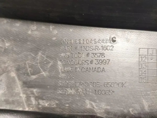OEM 68104944AC framhöger stötdämparfäste Dodge RAM 1500 image 5