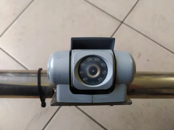 Soporte de cámara Waeco de acero inoxidable MAN image 2