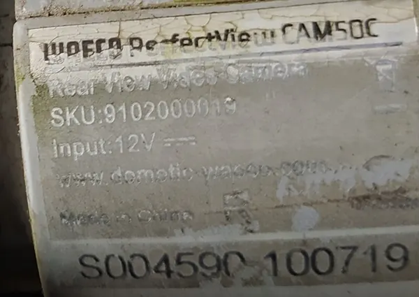 Soporte de cámara Waeco de acero inoxidable MAN image 5