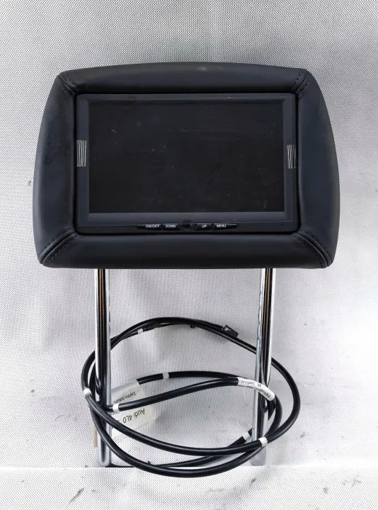 Audi Q7 Hoofdsteunmonitor OEM 4L0971339A Bruin Leer image 2