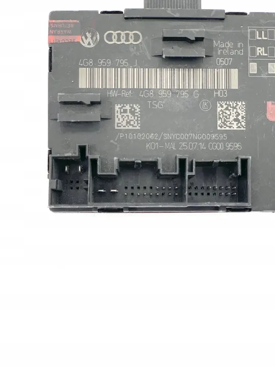 Module de porte Audi OEM 4G8959795J - Occasion image 4