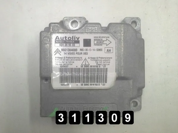 ECU Citroen C6 2007 OEM AM-311309 d'occasion image 2