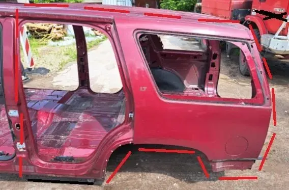 REARLEFTFENDER Para-lamas Traseiro Esquerdo Chevrolet Tahoe image 2