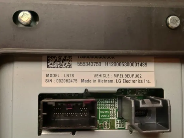 OEM 555343750 Radio Navigation Display Opel Insignia B image 3