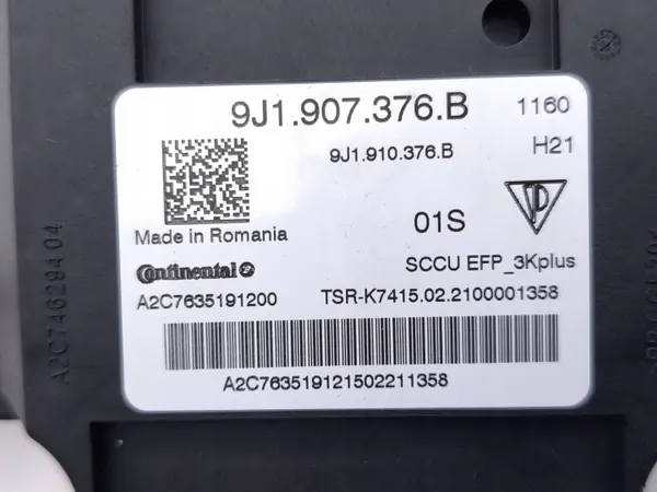 Module de suspension Porsche Taycan OEM 9J1907376B image 8
