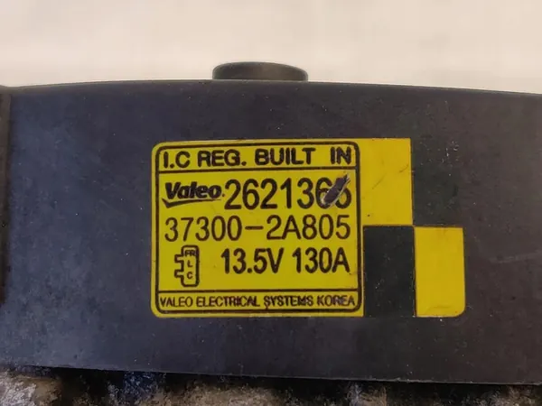 Vaihtovirtageneraattori 130A Hyundai / Kia 1.7 CRDi image 6