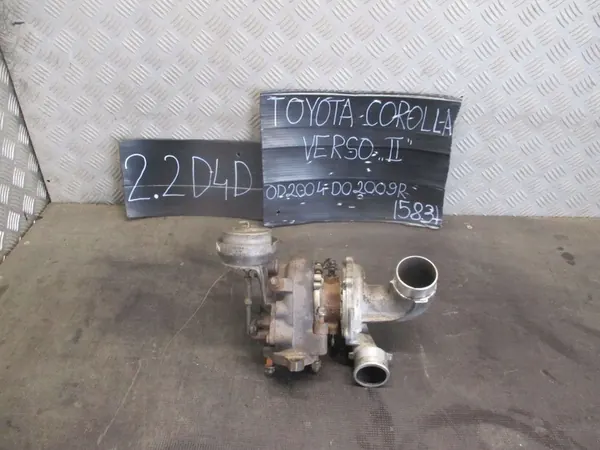Turboalimentador 17201-0R011 Toyota Corolla Verso II 04-09R 2.2D image 6