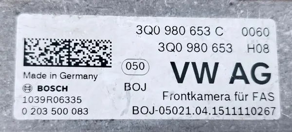 Assistant Caméra OEM 3Q0980653C - VW/Audi Occasion image 7