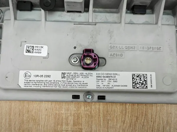 BMW Navigationsbildschirm OEM 5A3E575 - Gebraucht image 7
