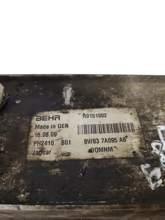 Refroidisseur d'huile Jaguar XF X250 R9151002 image 5