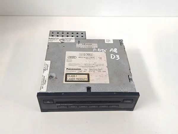 CD-byttare OEM 4E0035110A 4E0910110E för Audi A6 C6 Q7 image 3