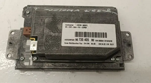 Écran de navigation OEM 9673540580 pour Citroen C5 III X7 image 3