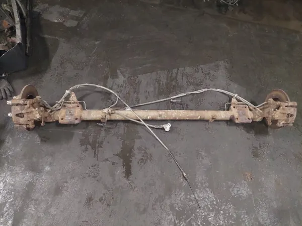 OEM OŚ BELKA ZAWIESZENIA TYŁ + RESORY + KOŁA OPEL MOVANO A image 2