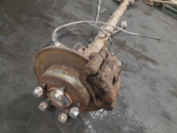 OEM OŚ BELKA ZAWIESZENIA TYŁ + RESORY + KOŁA OPEL MOVANO A image 3