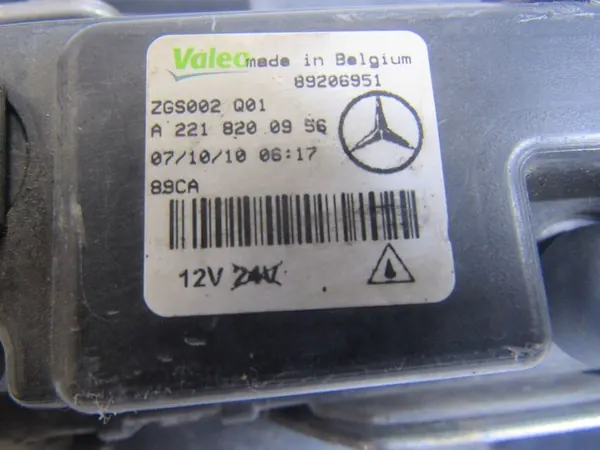 Voorste mistlamp Mercedes-Benz S W221 A2218200956 image 4