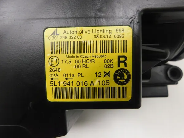 Farol Direito Skoda Yeti 2008-2012 OEM 5L1941016A image 5