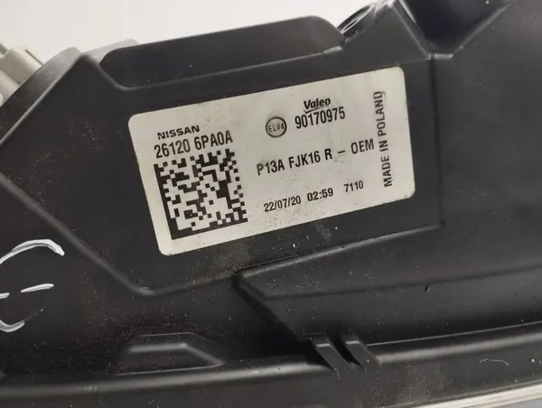 Nissan Juke II F16 2020 Oikea Ajovalo image 2