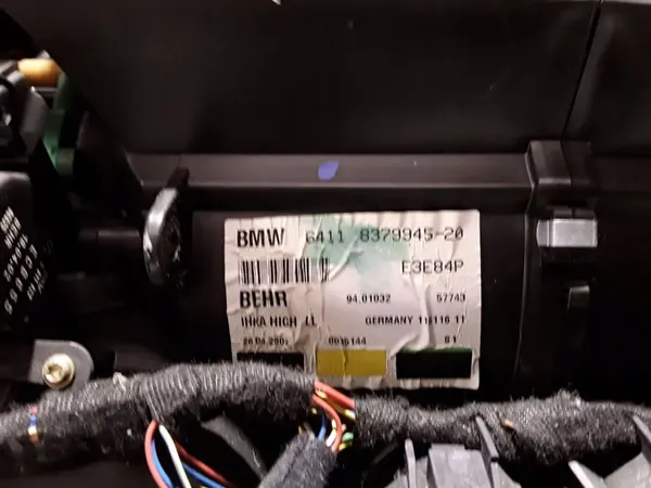2004 BMW 7 E65 E66 Verwarmingsunit 64118379945 image 6