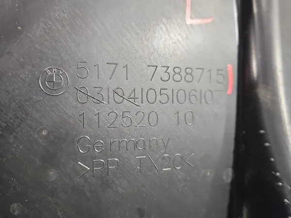Pare-soleil BMW G30 OEM 7388715 - État utilisé image 4
