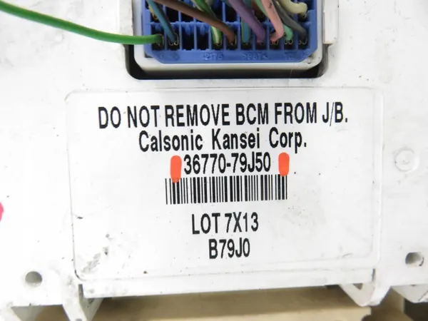 Módulo BSI OEM 36770-79J50 para Fiat Sedici 1.6 16V image 3