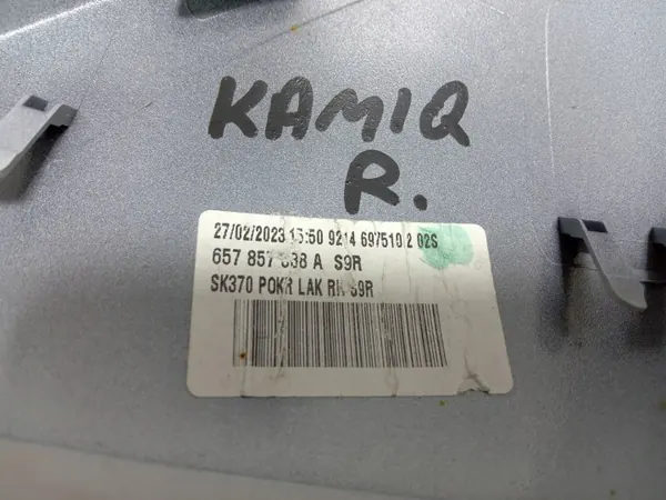 Skoda Kamiq Carcaça Espelho OE 697510 - Usado image 6