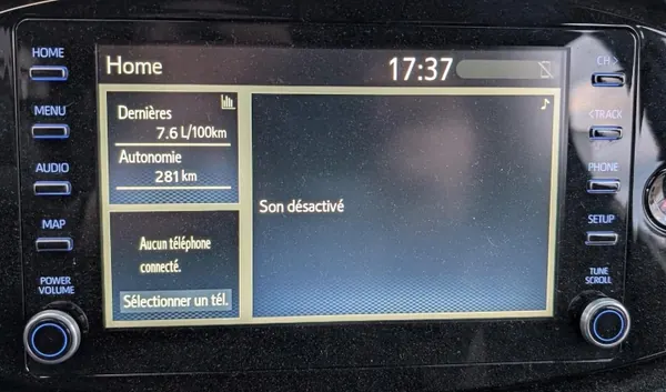 OEM 86140-0H100 Fabrik-Navigationsradio Toyota Aygo X image 3