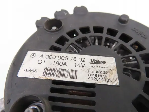 ALTERNATOR MERCEDES-BENZ E-LUOKKA W212 E 220 CDI A0009067802 image 3