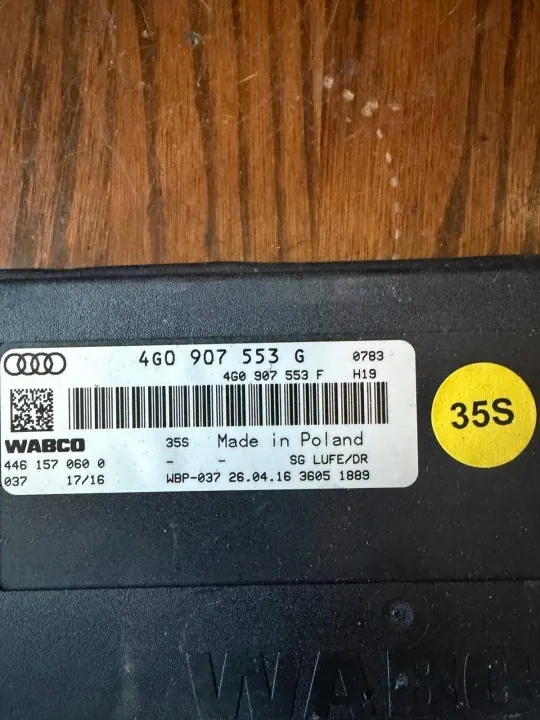 Module suspension active Audi A6 Allroad 4G0907553G image 5