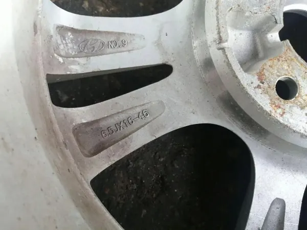 Roue de secours OEM 529103K250 pour Hyundai Sonata V image 5