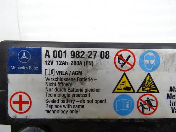 Zusätzliche Batterie Hinten A0019822708 Mercedes W221 Lift image 5