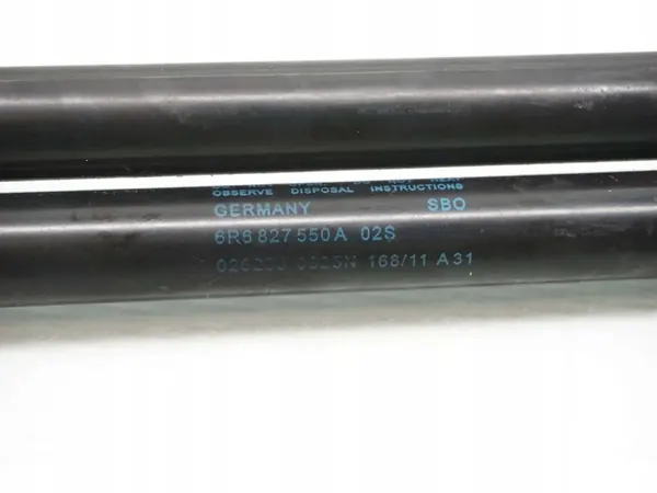 VW Polo Takaluukun Iskunvaimennin 2015 6R6827550A image 4