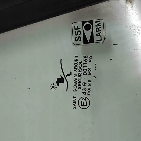 Ventana Trasera Derecha OEM 12760035 Saab 9-3 Cabrio image 5
