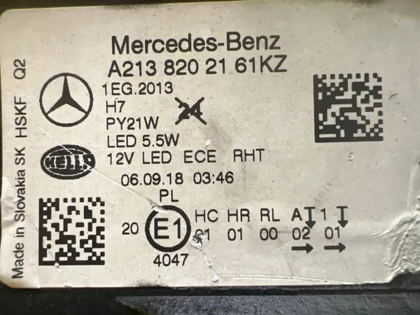 Linker Koplamp Mercedes E-Klasse W213 H7 A2138202161 image 2