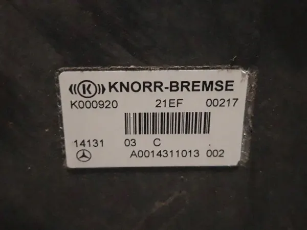 Mercedes EBS-venttiili OEM A0014311013 Actros MP4:lle image 3